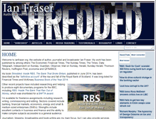 Tablet Screenshot of ianfraser.org